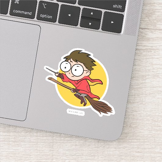 Sticker Sketchbook HARRY POTTER™ Jouer à QUIDDITCH™ (Détail)