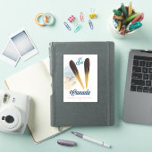 Sticker Ski Canada (Couverture iPad)