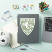 Sticker Ski Chewelah Washington (Couverture iPad)