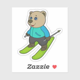 Sticker Ski de Bear