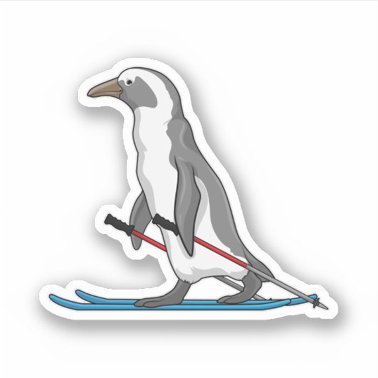 Sticker Ski de Penguin (Devant)