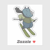 Sticker Ski de Rhino (Feuille)