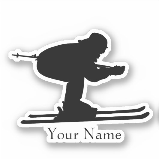 Sticker Skiing (Devant)