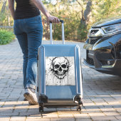 STICKER SKULL DE STYLE GRAFFITI (Valise Insitu)