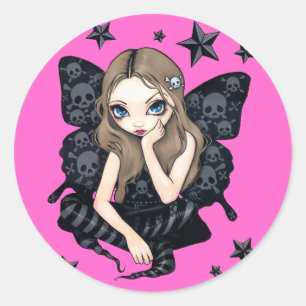sticker "Skulls and Stars"