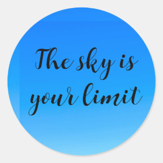 Sticker sky is jouw inspiratie