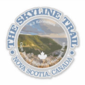 Sticker Skyline Trail (Nouvelle-Écosse) (Devant)