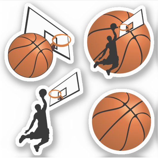 Sticker SLAM DUNK! Joueur de basket-ball (Devant)