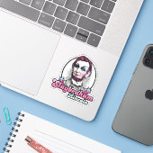 Sticker Slaybraham Lincoln (Ordinateur portable avec iPhone)