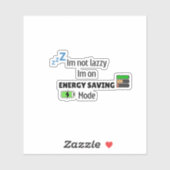 Sticker sleepy mode ON (Feuille)