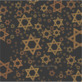 Sticker SlipperyJoe's Happy Hanoukka multiples étoiles de  (Devant)