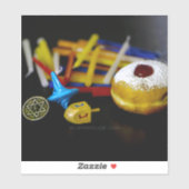 Sticker SlipperyJoe's Happy Hanoukka Star of David pièce m (Feuille)