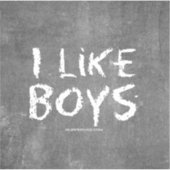 Sticker SlipperyJoe's I Like Boys sale Chalkboard écriture (Devant)