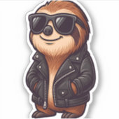 Sticker Sloth Chill Mood (Devant)