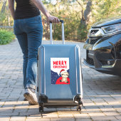 Sticker Sloth Christmas Snow Winter Animaux (Valise Insitu)