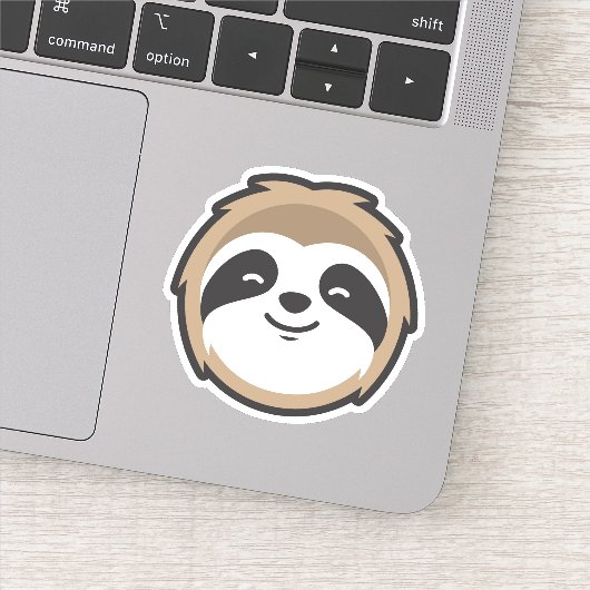Sticker Sloth Mascot (Détail)