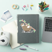 Sticker Sloth Nom personnalisé (Couverture iPad)