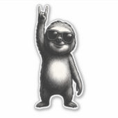 Sticker Sloth Rocking Dance (Devant)