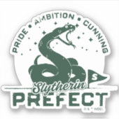 Sticker SLYTHERIN™ - Badge Préfet (Devant)