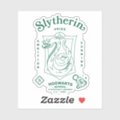 Sticker SLYTHERIN™ Pride Ambition Cunning Crest (Feuille)