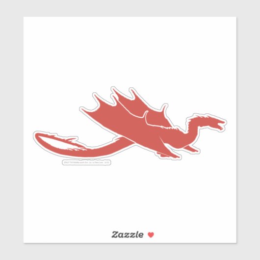 Sticker SMAUG™ Silhouette & Nom 2 (Feuille)