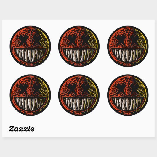 Sticker Smile Skummie (Feuille)