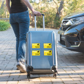 Sticker Smile You're On Camera Sign, Vidéo Surveillance S (Valise Insitu)