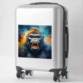 Sticker Smiling gorilla (Sur valise)