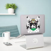 Sticker Smith Family Crest (Ordinateur portable sur le bureau)