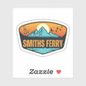 Sticker Smiths Ferry, Idaho (Feuille)