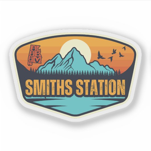 Sticker Smiths Station, Alabama (Devant)