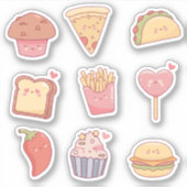 Sticker Snacks Kawaii (Devant)