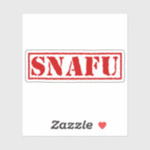 STICKER SNAFU (Feuille)