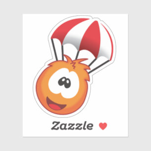 Sticker Sneezies Évasion en Parachute