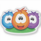 Sticker Sneezies! Icon Style Trio Arrangment (Devant)