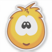 Sticker Sneezies Jaune Joyeux (Devant)