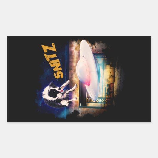 sticker Snitz van Bob's Saucer Repair (Voorkant)