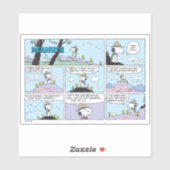 Sticker Snoopy & Friends | Aller Randonnée (Feuille)