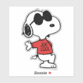 Sticker Snoopy "Joe Cool" debout (Feuille)
