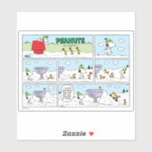 Sticker Snoopy & l'équipe (Feuille)