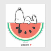 Sticker Snoopy rêves de pastèque (Feuille)