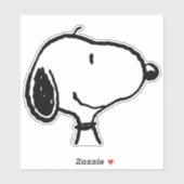 Sticker Snoopy Smile Giggle Laugh (Feuille)