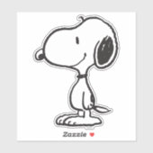 Sticker Snoopy Smile Giggle Laugh (Feuille)