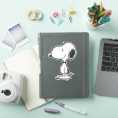 Sticker Snoopy Smile Giggle Laugh (Couverture iPad)