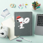 Sticker Snoopy Varsity Sports Football (Couverture iPad)