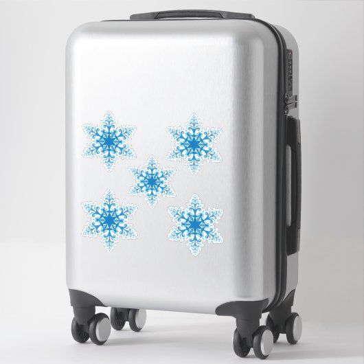 Sticker Snowflakes (Sur valise)