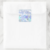 Sticker Snowflakes personnalisé (Sac)