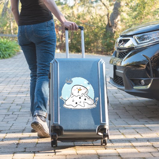 Sticker Snowman (Valise Insitu)