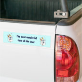 Sticker Snowman (Sur camion)