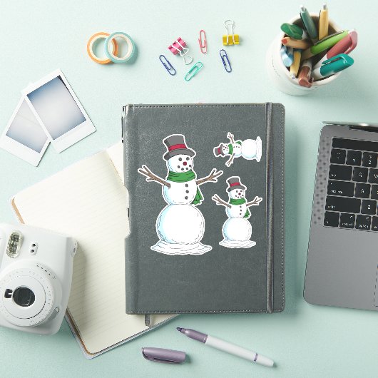 Sticker Snowman (Couverture iPad)